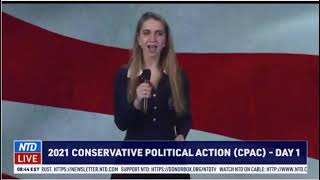 National Anthem performed at CPAC 2021 [upl. by Gayler]