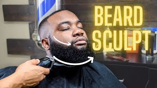 HOW TO SHAPE A BEARD  STEP BY STEP TUTORIAL  BEARD SHAPING [upl. by Annej]