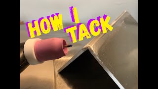 HOW TO TIG WELD ALUMINUM  TACK WELDING TIPS [upl. by Chatav369]