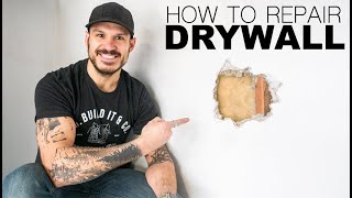 How to Repair Drywall [upl. by Rozina843]