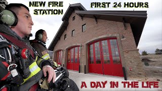 First 24 Hours in a New Fire Station  A Day in the Life [upl. by Dianuj560]