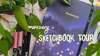 Mossery Sketchbook Tour ☆ March 2022 [upl. by Cogan180]