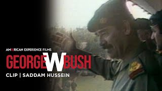 Saddam Hussein  George W Bush  American Experience  PBS [upl. by Natassia517]