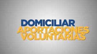 Aportaciones voluntarias a tu Afore por domiciliación [upl. by Enylrac]