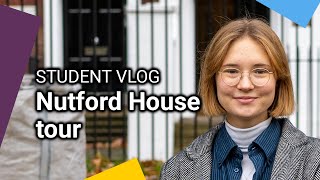 Touring Nutford House with Meike  LSE Student Vlog [upl. by Eelibuj]