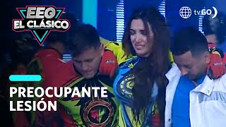 EEG El Clásico Rosangela Espinoza sufrió una preocupante lesión HOY [upl. by Ataeb]