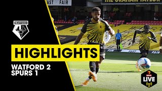 QUINA’S ROCKET  WATFORD 21 SPURS EXTENDED HIGHLIGHTS [upl. by Hartfield]