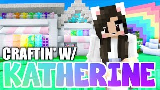 💙 Minecraft PARTY STORE Craftin w Katherine Ep 34 [upl. by Yednarb971]