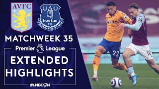 Aston Villa v Everton  PREMIER LEAGUE HIGHLIGHTS  5132021  NBC Sports [upl. by Aynekal78]