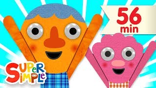 Whats Your Name   More Kids Songs  Super Simple Songs [upl. by Goldin285]