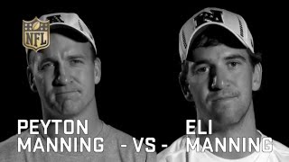 Peyton Manning vs Eli Manning Trivia Battle [upl. by Enehpets]