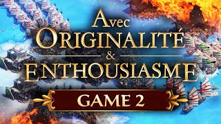 Avec Originalité et Enthousiasme AoE II Event 2  Game 2 [upl. by Iharas]