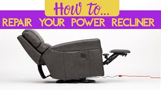 HowTo Power Recliner Repair [upl. by Iaverne857]