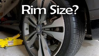 How to determine Alloy Rim Size [upl. by Lalad]