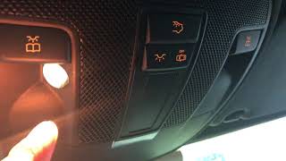 INTERIOR LIGHTS CONTROL  MercedesBenz CLA [upl. by Kendell188]