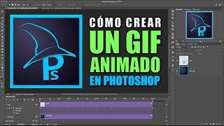 Cómo crear un GIF animado en Photoshop 2 métodos [upl. by Blunk379]