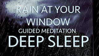 Rain Meditation for deep sleep and overthinking [upl. by Ahsauqal233]