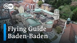 BadenBaden From Above  Top Things To See In BadenBaden  Germany By Drone [upl. by Alegnave]