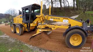 Motor Grader Big Road GradingSkilled operator [upl. by Fortunio]