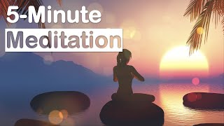 힐링을 위한 5분 명상 음악 5Minute Meditation Music [upl. by Enilamme]