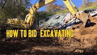 How to Bid Excavating and Grading [upl. by Ylecara]