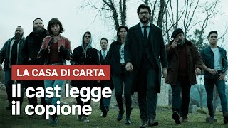 La casa di carta  Stagione 3  Lettura del copione  Netflix Italia [upl. by Robbie887]