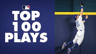 The Top 100 Plays of 2020  MLB Highlights [upl. by Lrigybab]