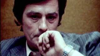 Alain Delon Magnifique Interview 1975 [upl. by Amsaj113]