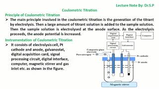 Coulometric Titration [upl. by Deroo]