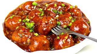 बिना सब्ज़ी घिसें वेज मंचूरियन की सबसे आसान रेसिपी  Veg Manchurian Recipe  KabitasKitchen [upl. by Barta]