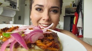 Cochinita pibil fácil y en estufaPanuchosMarisolpink [upl. by Eisiam]