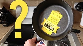 What To Do With New Cast Iron Pans and info about them [upl. by Wertz]