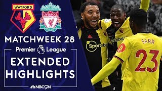 Watford v Liverpool  PREMIER LEAGUE HIGHLIGHTS  2292020  NBC Sports [upl. by Diego]