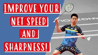 4 Drills to Improve Your Net Play in Doubles  Badminton Training Tutorial [upl. by Connolly]