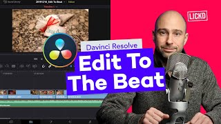 How To Edit Video To the Music Beat in Davinci Resolve  Lickd Tutorials [upl. by Aihcela]