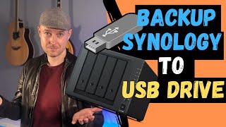 Steps to BACKUP your SYNOLOGY NAS to USB Drive Step by Step Guide [upl. by Harragan894]