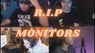 5 MINUTES OF GAMERS SMASHING THEIR MONITORS BEST RAGE MOMENTS OF ALL TIME [upl. by Selia]