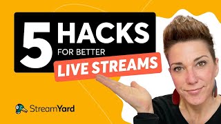 5 Hidden StreamYard Features to Help You Live Stream Better [upl. by Eada]