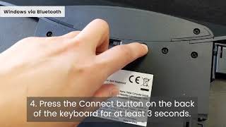 PERIBOARD612  How to Connect via Bluetooth and 24 G  Perixx [upl. by Millur]