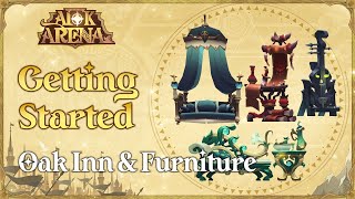 Getting Started The Oak Inn amp Furniture Guide Tutorial  AFK Arena [upl. by Innos117]