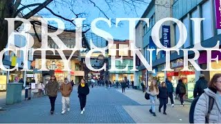 BRISTOL CITY CENTRE UK WALKING TOUR 4K [upl. by Oht]