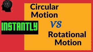 Circular Motion Vs Rotation Motion [upl. by Ibbed937]