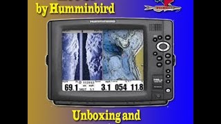 Humminbird 1199 Si HD GPS Fish finder Chartplotter Review and Unboxing [upl. by Finbar]