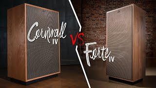 Klipsch Cornwall IV VS Forte IV [upl. by Lleda182]