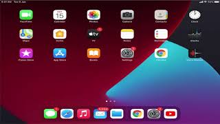 How To Change The Wallpaper On iPad [upl. by Ruddy]