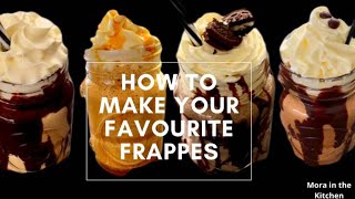 4 Easy Frappe Recipes [upl. by Xeno]