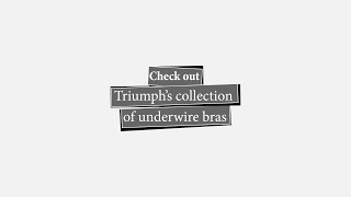 Underwire Bras Facts And Myths You Must Know  Triumph Bras  CircleMagin [upl. by Ashok]