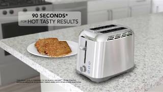 BLACKDECKER Rapid Toast 2Slice Toaster [upl. by Nelhsa482]