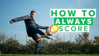 HOW TO ALWAYS SCORE GOALS  Improve your football skills as a striker [upl. by Nodaj]