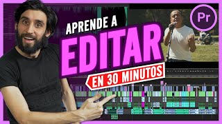 CURSO de PREMIERE desde CERO · el MEJOR TUTORIAL para APRENDER a EDITAR CON EJERCICIO DE REGALO [upl. by Sheri508]